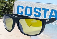 COSTA DEL MAR black/sunrise