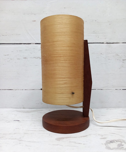 1950s 60s teak rocket - 60s, lamp