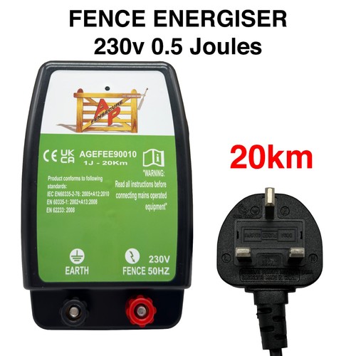 Electric fence energiser 230v - electric,