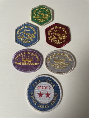 Swimming patches badges - patches, ,
