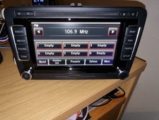 VW radio head unit navigation