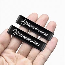 2x Mercedes Benz Logo 3D Gel