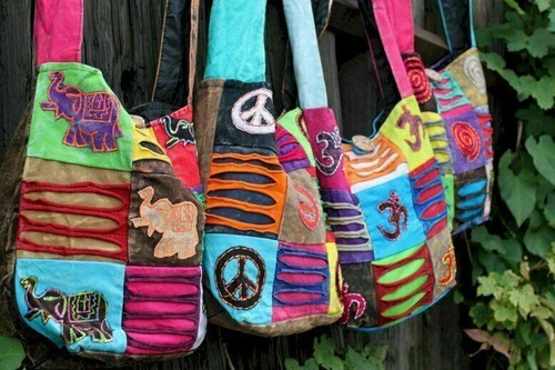 Cross body bags hippy eco - cross,