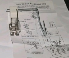 Walking Foot Even Feed Foot Compatible ELNA Sewing machines fit most low shanks