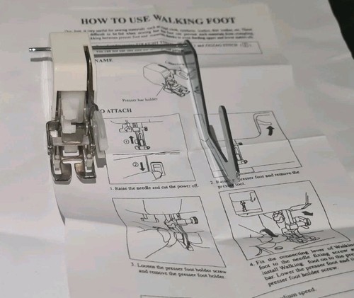 Walking foot even - walking,