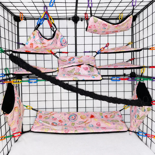Sugar glider fleece cage - 11,