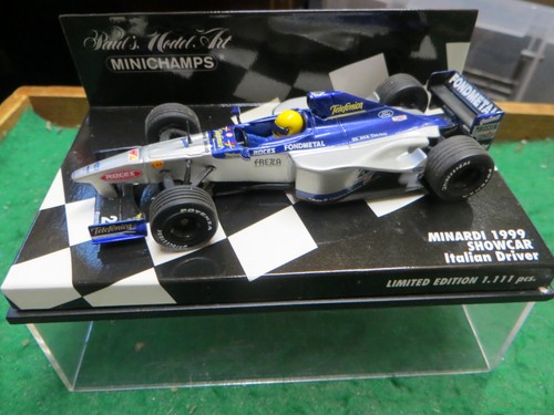 Minichamps minardi show car - minichamps, f1