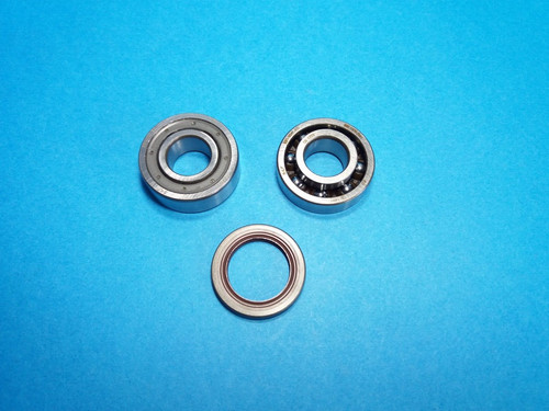 Crankshaft bearings sealing - crankshaft,
