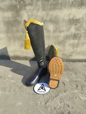 Hessian French Military Boot Leather Sole With Hob Nails & Iron Heel. Boot