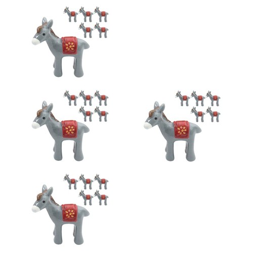 Pieces resin donkey - resin, statue