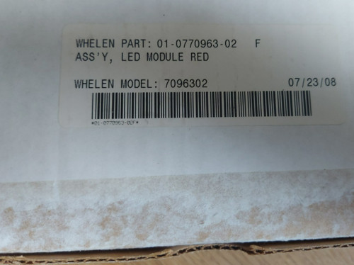 Whelen red led nav light - nav, pn
