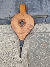 Vintage  Leather Wood