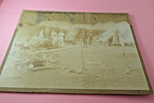 Rare boer war cabinet card - war,