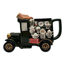 Portmeirion Paul Cardew Collectible Green Delivery Truck Tea Pot 1998