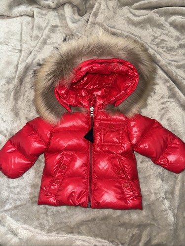 Genuine baby moncler red - baby,