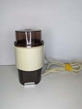 Vtg two tone Moulinex Coffee Grinder 240485 Type 228France FOR FRANCO FUSCO ONLY