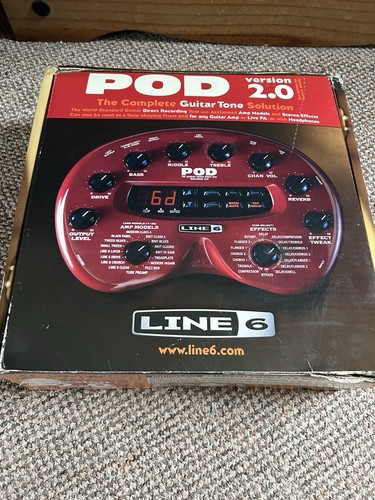 Line pod guitar effects - pod,
