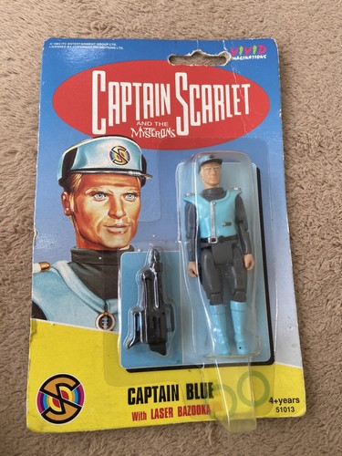Vintage captain scarlet - captain,