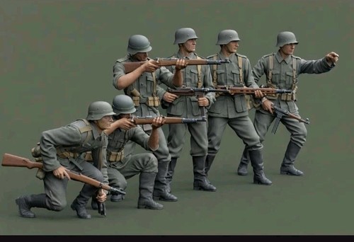 Ww2 german soldiers - german, action