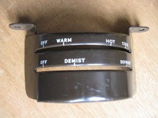Classic Car Smiths Heater control Dash panel