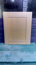  solid natural light oak shaker kitchen door 715mm h x 597mm w in good cond