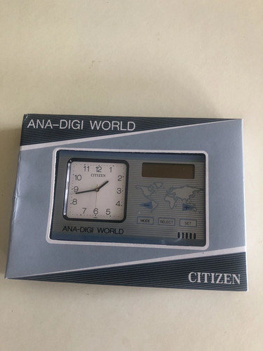Citizen ana digi world time - ana-digi,