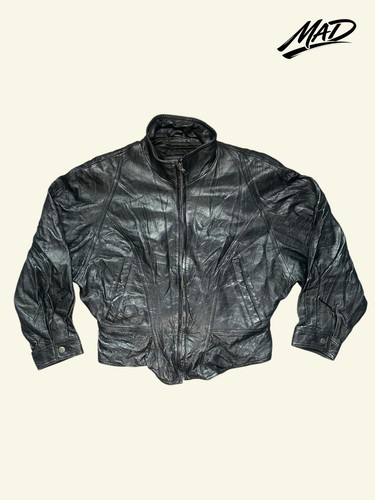 Wilsons black leather - wilsons, bomber