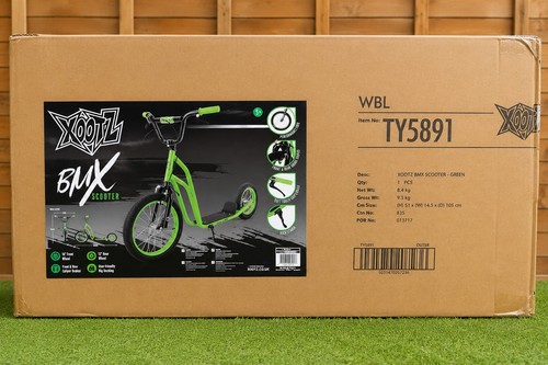 Xootz bmx scooter green kids - green,
