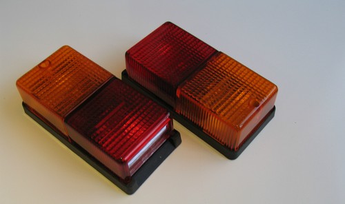 Rear lights oblong trailer - 2,