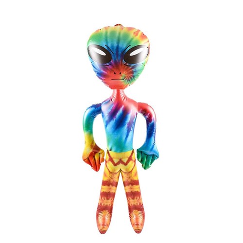 Inflatable alien 90cm - 90cm, up