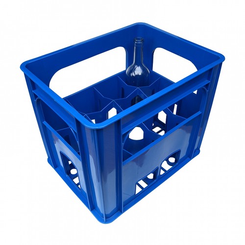 Plastic wine bottle crate - wine,