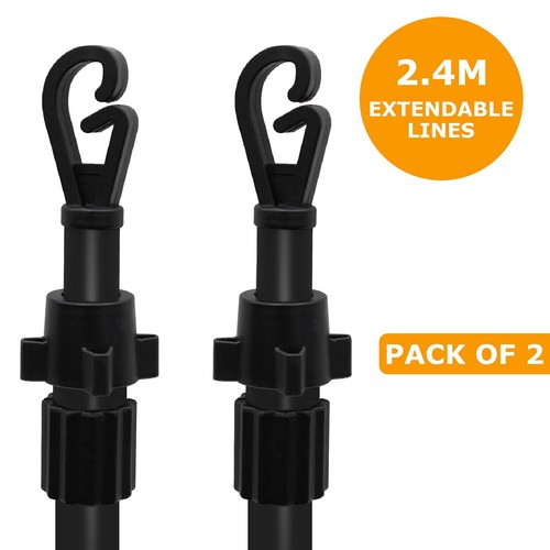 Clothes washing line - 2x,