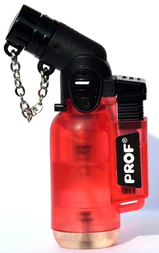Red pipe lighter prof angled - lighter,
