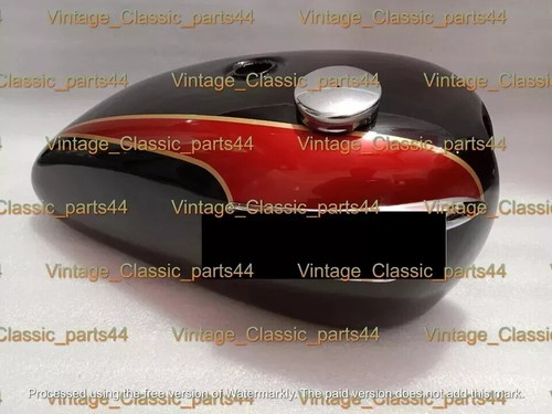 Triumph t140 cherry black - &,