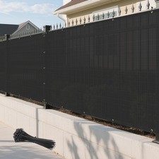 4ft Black Outdoor Privacy