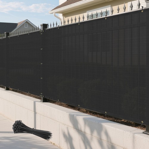 4ft black outdoor - black,
