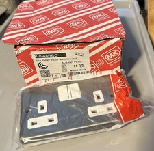 MK K2948BRC 2 Gang 13amp Flush