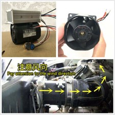Car Electric Turbo Double Fan
