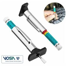 Manual Car Tyre Tread Depth Measuring Gauge Tool For Van Truck Motorcycle MOT