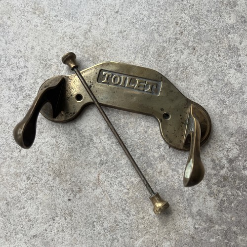 Brass toilet roll holder - toilet,