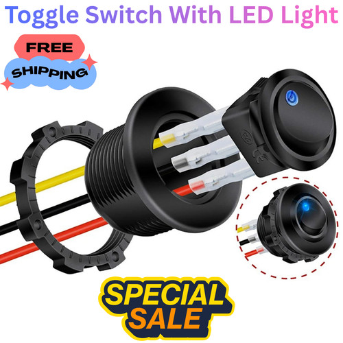 12v off round - 12v,