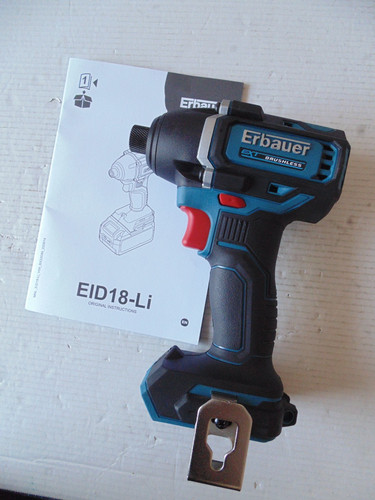 Erbauer 18v brushless impact - erbauer,