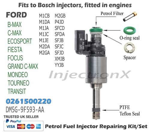 Fuel injector service kit - injector,