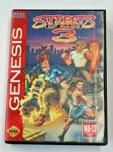 Streets rage sega - of,