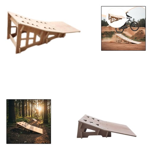 Mountain bike jump ramp - jump,