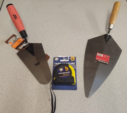 Bricklaying tool bundle - bricklaying, –
