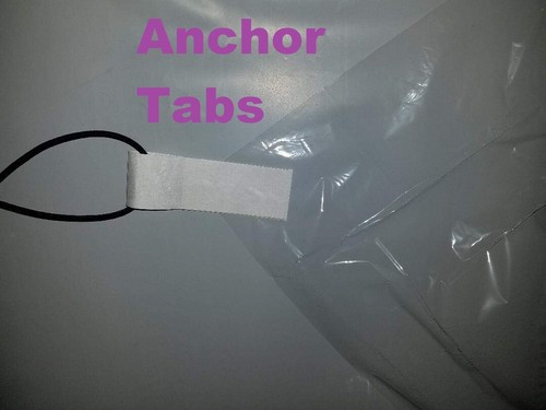 Tyvek anchor loops w - ct.,
