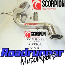 Scorpion Stainless Back Box Astra VXR MK5 2.0 Turbo 05-10 Rear Silencer Exhaust