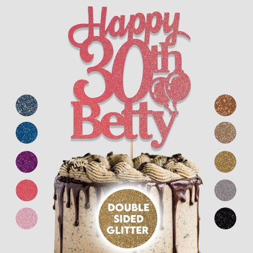 Personalised cake toppers - personalised,