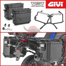 VALIGIE + TELAI [GIVI] TREKKER OUTBACK EVO BLACK 37/33 YAMAHA TENERE 700 (2025)